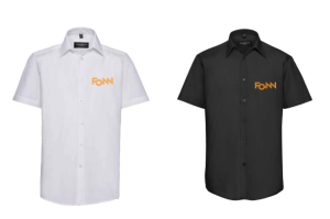 FONN - Russell Short Sleeve Tailored Poplin Shirt